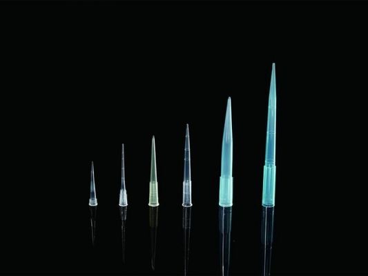 1250 μL Ujung Pipet Bahan Habis Pakai Laboratorium Medis Non-Filter Kantong Diperpanjang