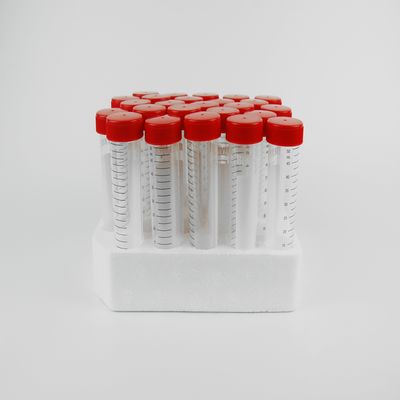 Conical Bottom 50mL Centrifuge Tubes Racked Kantong Steril