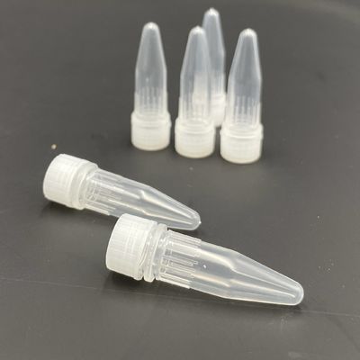 Tabung Sentrifugal 1,5 mL Botol Sampel Dengan Tutup Sekrup Steril