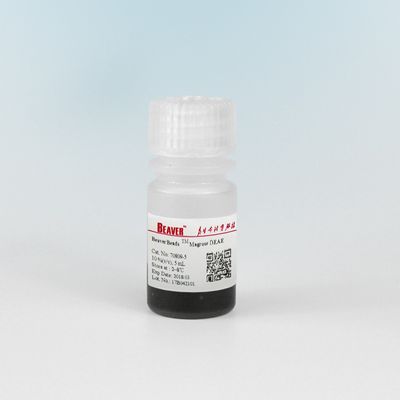 Agarose DEAE Pemurnian Protein Manik-manik Magnetik 30-150 μm 10% Rasio Volume 5 mL