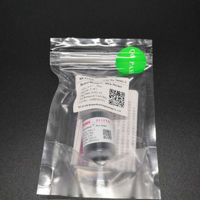 Pemurnian Protein Manik-manik Magnetik IDA-Nikel 30-150 μm 10% Persentase Volume 5 mL